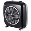 Ardes Termoventilatore Vintage Oscillante Stufa Elettrica Caldobagno 2000 W Mini Nero