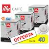 Illy Caffè ILLY Cialde Carta ESE 44 → Caffe Gusto CLASSICO, INTENSO e DECAFFEINATO