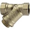 RIEGLER 140999-60-7 N Parafango in ottone nichelato, G 1 1/2, DN 40, MW 0,5 mm, 1 pezzo