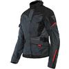 Dainese - Tempest 3 D-Dry Lady, Giacca da Donna Moto Touring, Giacca Impermeabile, Fodera Termica Rimovibile, Protezioni su Spalle e Gomiti, Nero/Nero/Ebano, 52