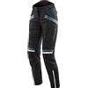 Dainese - Tempest 3 D-Dry Lady Pants, Pantaloni da Donna Moto Touring, Membrana Impermeabile, Interno Termico Removibile, Protetezioni sulle Ginocchia, Nero/Nero/Ebano, 42