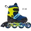 Sport1 Pattini in Linea a 4 Rotelle da Bambino 31-34 Roller Rolleblade Regolabili Freno