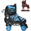 Sport1 Pattini per Bambini 2 in 1 Regolabili 31-34 in Linea 4 Rotelle