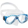 Cressi Sub MASCHERA SUB CRESSI PERLA PESCA APNEA SNORKELING SILICONE VETRO MASK MARE NUOTO