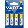 VARTA 8 pile batterie AA stilo alcaline VARTA ENERGY