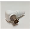 Connettore spinotto per antenna TV angolare ad angolo spinotti coassiale FEMMINA