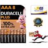 Duracell BATTERIE MINISTILO ALKALINE DURACELL PLUS AAA 1,5V BLISTER PZ 8