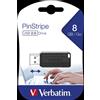 VERBATIM CHIAVETTA ARCHIVIAZIONE DATI MEMORIA USB 2.0 DA 8 GB VERBATIM