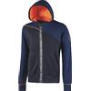 U-POWER FELPA U-POWER JUPITER DB FULL-ZIP CON CAPPUCCIO ABBIGLIAMENTO