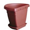 ICS VASI PER PIANTE VASO GERLA cm 30x20x22 - Lt. 5 CON SOTTOVASO ICS