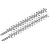 STIHL COPPIA LAME 60 CM PER TAGLIASIEPI HS 81 82 R HSA 130 94 R ORIGINALE
