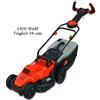 BLACK & DECKER Tosaerba Elettrico 1400 Motore a Spinta Black Decker Tagli Erba Prato Rasaerba