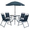 FRASCHETTI SET GIARDINO FUNNY ombrellone con tavolo e 4 sedie