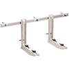 Fischer 2 MENSOLE CON TRAVERSA FISCHER KLIMA EASY KLIK 420 STAFFE PER CONDIZIONATORI