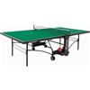 GARLANDO TENNIS TAVOLO PING PONG MASTER INDOOR DA INTERNO CON RUOTE PIANO VERDE + OMAGGI