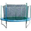 GARLANDO TRAMPOLINO ELASTICO PER ESTERNO GARLANDO + RETE DI PROTEZIONE COMBI XXL Ø 427