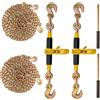 VEVOR Raccoglitore a cricchetto 3/8"-1/2" Raccoglitori di carico 12000 libbre