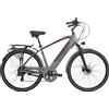 TORPADO BICI TORPADO ELETTRICA T245 CITY BIKE APOLLO 28" ALLUMINIO EBIKE TG.54 7V GRIGIO