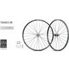 URSUS SET RUOTE URSUS DIABLO 29" CENTER LOCK CARBON DISC TUBLELESS MTB XD50 SAPIM SRAM
