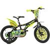 Dino Bikes Bici per Bambino Bicicletta Dino Bikes Dinosaur Dino T Rex Taglia 16" Pollici