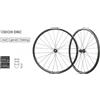 URSUS SET RUOTE URSUS ORION DISCO ALLUMINIO STRADA GRAVEL TUBELESS J-BEND RD30 SHIMANO