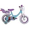Bicicletta Bambina 3-5 Anni FROZEN Disney Idea Regalo Originale con Accessori