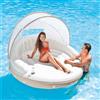 Bestway Materassino Gonfiabile con Parasole per Piscina Mare Isola Galleggiante INTEX