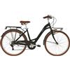 Alpina BICICLETTA ALPINA BIKE DOROTHY DONNA 26" ITALIANA ALLUMINIO 6V CITY BIKE V NERO