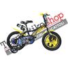 Dino Bikes Bici per Bambino Bicicletta Dino Bikes Batman - Taglia 16" Pollici
