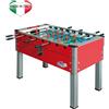 Roberto Sport CALCIOBALILLA CALCETTO ROBERTO SPORT NEW CAMP SUPER ASTE TELESCOPICHE ROSSO