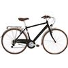 Alpina BICICLETTA ALPINA BIKE URBANA MAN UOMO 28" ITALIANA ALLUMINIO 21V NERO CITY BIKE