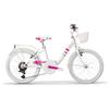 MBM Bici Bambina Donna City Bike MBM Fleur 20" 6v