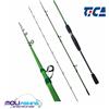 TICA CANNA PESCA VERTICAL JIG TICA WASABI MEDIUM LIGHT 2.05 M AZIONE 80/200 GR