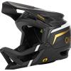 O'NEAL Casco TRANSITION FLASH Nero oro e bianco mtb dh enduro