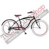 MBM Bici Bicicletta MBM CRUISER HONOLULU Ruote 26'' Vintage Uomo