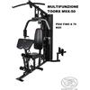 Toorx Stazione multifunzione MSX-50 Toorx Pesi 70 kg Leg Press Arm Curl Butterfly