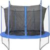 GARLANDO TRAMPOLINO ELASTICO PER ESTERNO GARLANDO + RETE DI PROTEZIONE COMBI M Ø 244