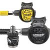 CRESSI SUB Erogatore Cressi Sub MC9 XS Compact Nero DIN 300 con Octopus