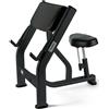 Toorx PANCA SCOTT WBX-B2400 nera professionale body building, fitness bicipiti