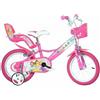 Dino Bikes Bici misura 14" Princess bambina Dino Bikes 144R PSS