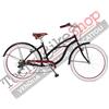 MBM Bici Bicicletta 26" MBM HONOLULU CRUISER 6 Velocità Donna Vintage