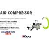 Zeus Compressore per palloni Zeus -5,5 bar / 220-240V