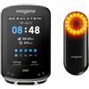 Magene C506 SE Ciclocomputer GPS 2,4 pollici + L508 Luce Radar