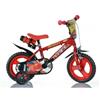 Dino Bikes Bicicletta da Bambino 12 Pollici Cars 3 4 5 anni Bici Bimbo Rotelle