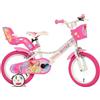 Dino Bikes Bicicletta Winx 14 Pollici 4 5 6 7 Anni Bambina Dino Bikes Cestino Freni Rotelle