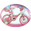 Dino Bikes BICI DINO BIKES BICICLETTA BAMBINA ROSA BIANCA WINX 14" DOPPIO CESTINO ROTELLE