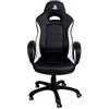 NACON PCCH-350 Sedia per gaming universale Seduta imbottita Nero, Bianco