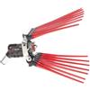 LISAM PETTINE PNEUMATICO DOPPIO RICAMBIO ABBACCHIATORE SCUOTIOLIVE V8 EVO LISAM