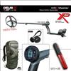 XP METAL DETECTORS METAL DETECTOR DEUS II WS6 MASTER XP PIASTRA 11" PINPOINTER MI-6 CUFFIE ZAINO