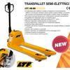 LTF Transpallet sollevatore trazione elettrica LTF 1500 kg 1,5T forche corte 80 cm